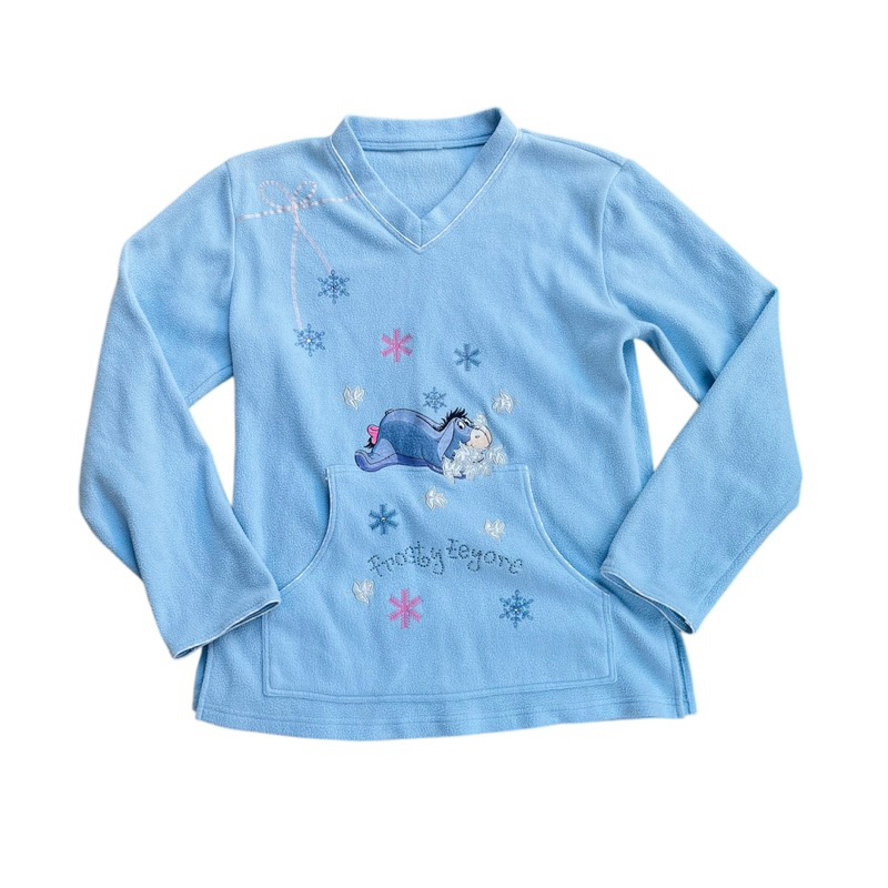 เสื้อแขนยาวเสื้อกันหนาวอียอร์ เพื่ิอนหมีพูห์ Eeyore Pooh Disney