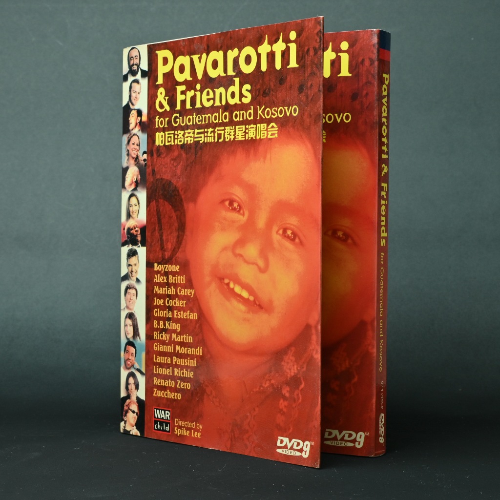 DVD ดีวีดี อัลบั้มชุด Pavarotti & Friends for Guatemala and Kosovo
