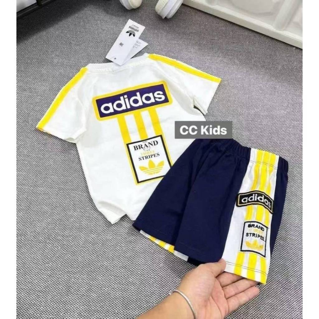 BB068 เสื้อผ้าเด็ก ลายอาดิดาส พร้อมส่งในไทย