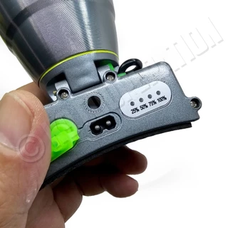 สายชาร์จไฟฉายคาดหัว Adapter ชาร์จหม้อแบต ชาร์จไฟฉายส่องกบ ขนาด 4.2V