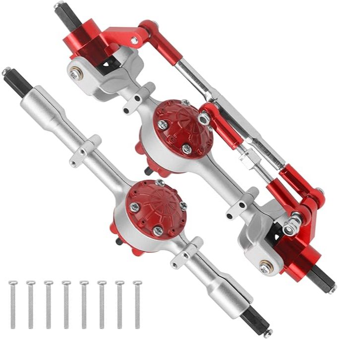 (สินค้าในไทย) wpl ชุดอัพเกรด  ด้านหลังสะพานเพลาเหล็ก WPL C14 C24 C34 C44 B14 B24 1/16