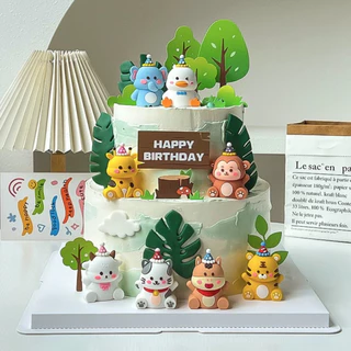 Baker Tree โมเดลตุ๊กตาตกแต่งเค้ก มีหลายแบบน่ารักๆ สำหรับตกแต่งเท่านั้น ทานไม่ได้
