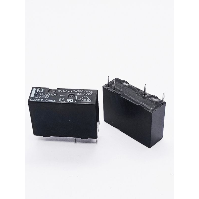 (1pcs) รีเลย์ F3AA012E 12VDC 3A. 4ขา ขนาด7×20×14.4m..พร้อมส่ง