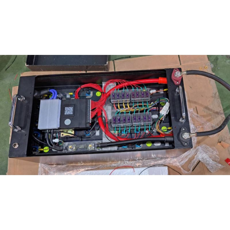 แบตลิเธียม 120A 48V  LifePo4