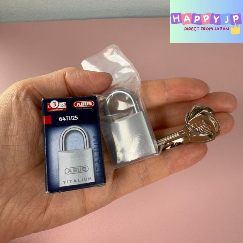 ABUS กุญแจไทเทเนียมน้ําหนักเบา อาบู - ชุดรวมที่ปรับแต่งได้