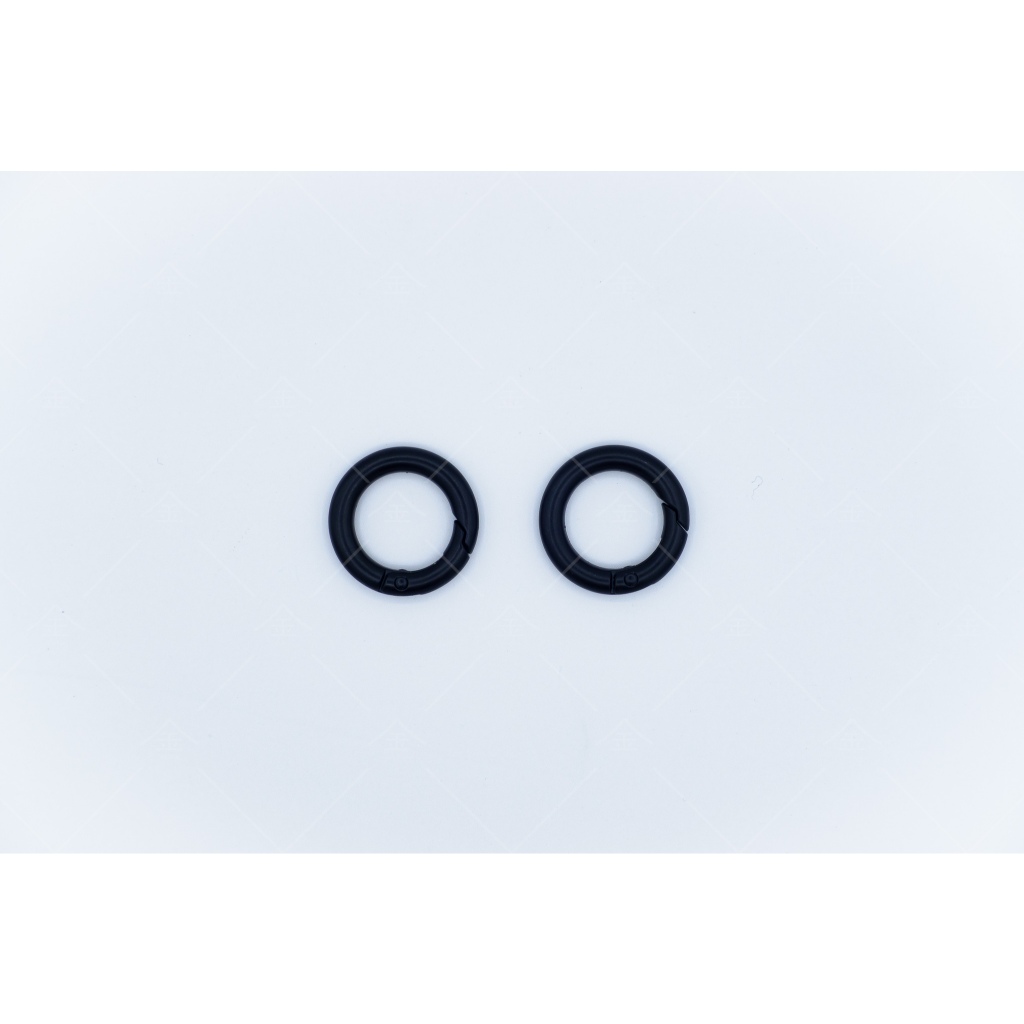 .ปลีก/ส่ง (4ชิ้น) ห่วงวงกลมสปริงขาง้างซาติน (ขนาด 5-6หุน )  (SA0063-5-6หุน)