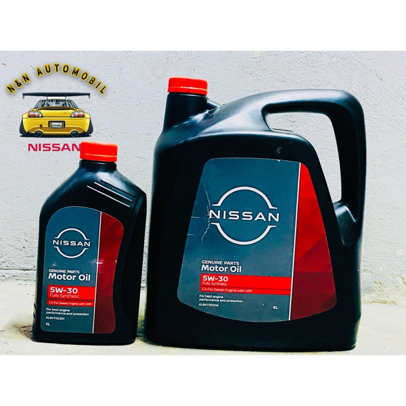 น้ำมันเครื่องสังเคราะห์แท้ 5W-30 สำหรับดีเซล จำนวน 7 ลิตร