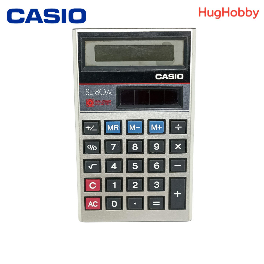 「ซาก/อะไหล่」เครื่องคิดเลข CASIO SL-807A เปิดไม่ติด ขายตามสภาพ สินค้าจากญี่ปุ่น