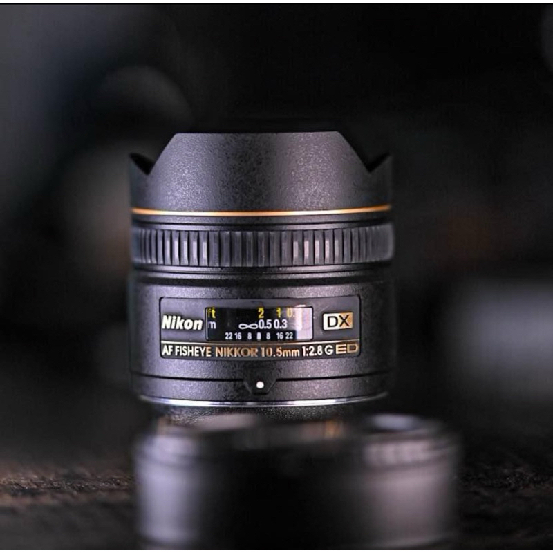 Nikon 10.5mm f2.8 Dx fisheye (used)