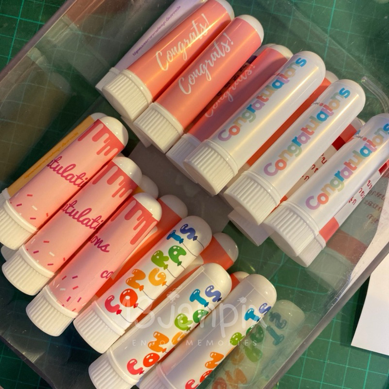 ของปัจฉิม ของแจก ของที่ระลึก ยาดม / กระจก congratulations