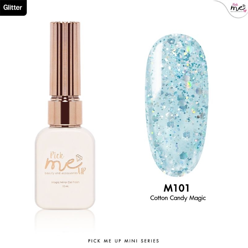 สีเจลทาเล็บ Mini Series M101 Cotton Candy Magic 10ml.