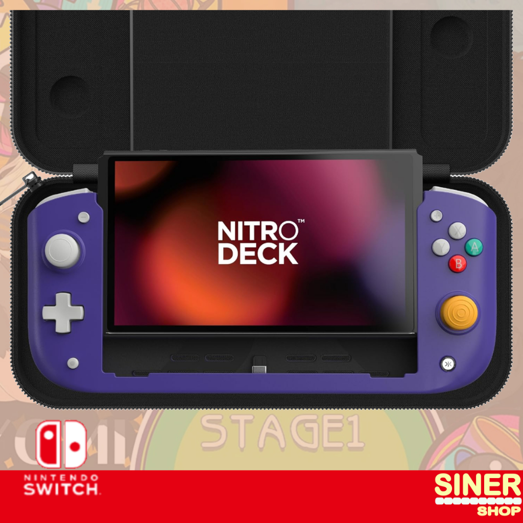 🎮 [CRKD] Nitro Deck Limited Edition for Nintendo Switch <มีกระเป๋าในชุดเซ็ต> <ไม่รับประกัน>