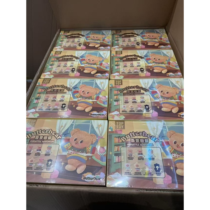 ใช้โค้ดลด30% พร้อมส่งจากไทย ยกboxน้องหมีเนย Butterbear ลุ้นซีเคร็ท