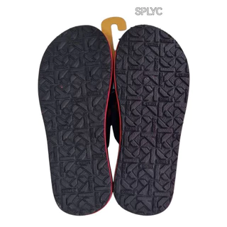 k swiss​ รองเท้าแตะหูหนีบ​สีดำ/แดง​