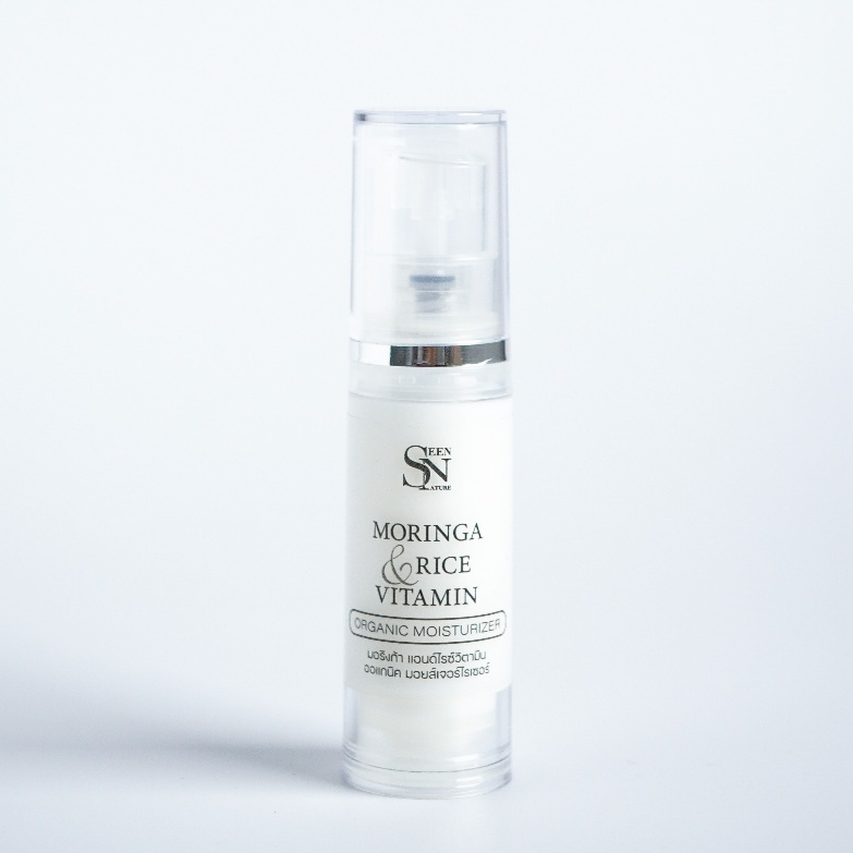 มอริงก้าไรซ์วิตามินเซรั่ม ออแกนิคมอยเจอร์ไรซ์เซอร์ Tester 8ml Organic Moringa serum rice vitamin