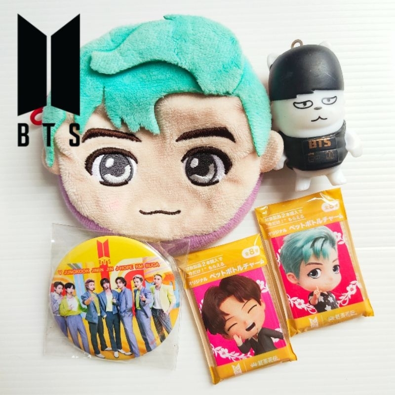 พวงกุญแจ เข็มกลัด BTS TinyTan JUNGKOOK JIMIN JIN J-HOPE RM SUGA ญี่ปุ่นมือสอง