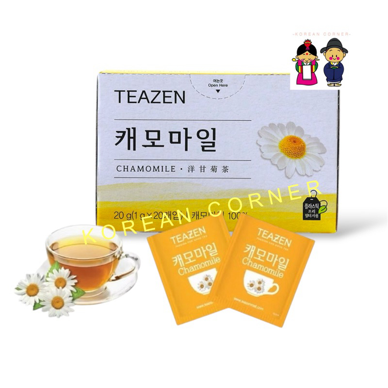 Teazen Chamomile ชา คาโมไมล์ ชาซอง นำเข้าจากเกาหลี