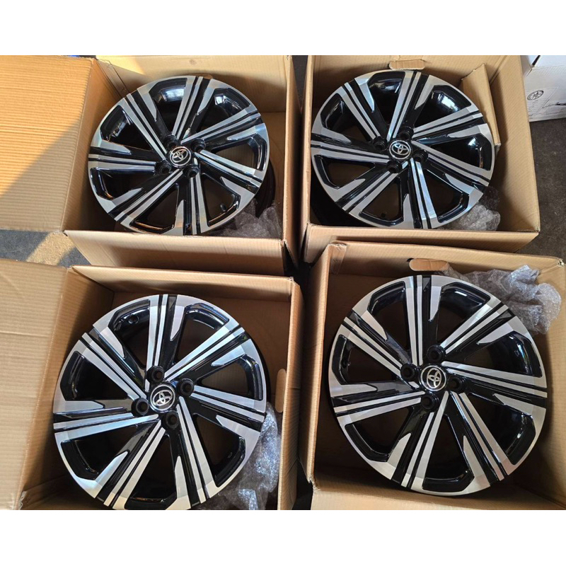 ล้อแม็ก Toyota แท้ขอบ 16  ใส่ Toyota Yaris Vios​