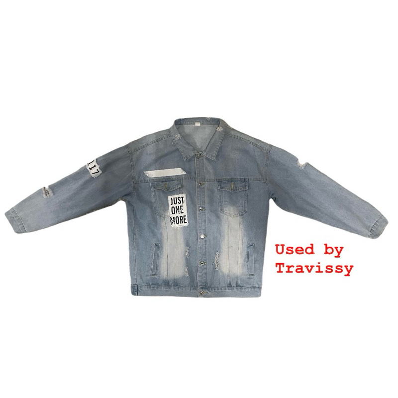 เสื้อแจ็กเก็ตยีนส์ JUST ONE MORE