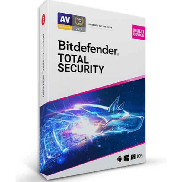 Bitdefender Total Security 3 Year 5 Devices