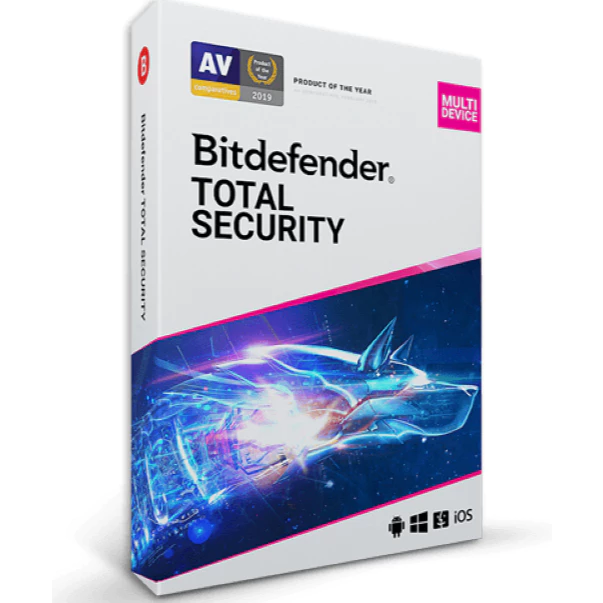 Bitdefender Total Security 3 Year 5 Devices