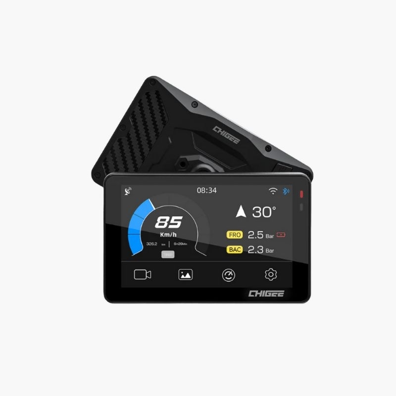 CHIGEE XR - 2 (พร้อมติดตั้ง) กล้องติดรภมอเตอร์ไซค์ มาพร้อมหน้าจอเชื่อมต่อ Carplay, AndroidAuto