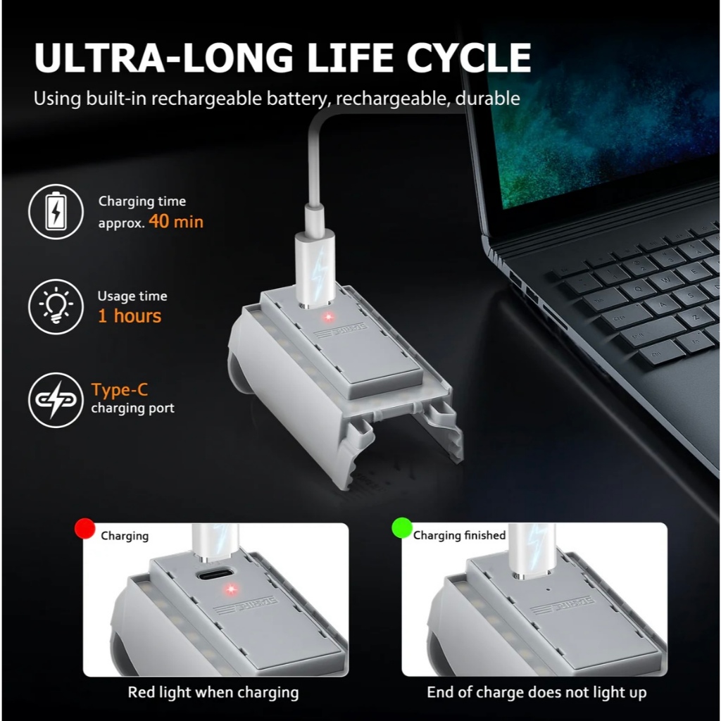 STARTRC NEO LED Landing Gear Night Flight Light Lightweight Tripod Rechargeable Lighting for DJI Neo