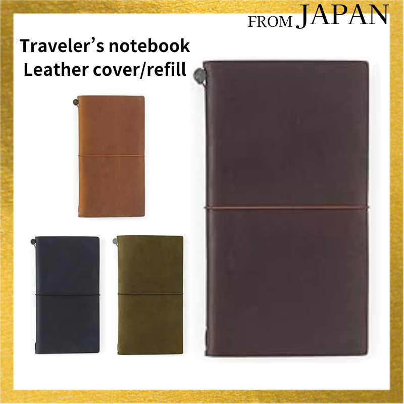 DESIGNPHIL Traveler's Company Traveler's Notebook Regular Size Olive 15342006Direct from Japan