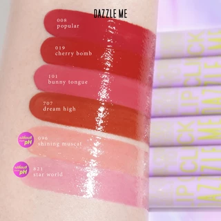 แดซเซิล มี เมลท์ ทู ดิว ลิปคลิก เนื้อละลาย ล็อคความชุ่มชื้น Dazzle Me Color Chrome Melt to Dew Lip Click 2 g.