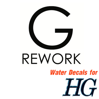 พร้อมส่ง ดีแคลลอกน้ำ G-rework ใช้ติดบนตัวหุ่นแทนสติ๊กเกอร์ สำหรับรุ่น HG