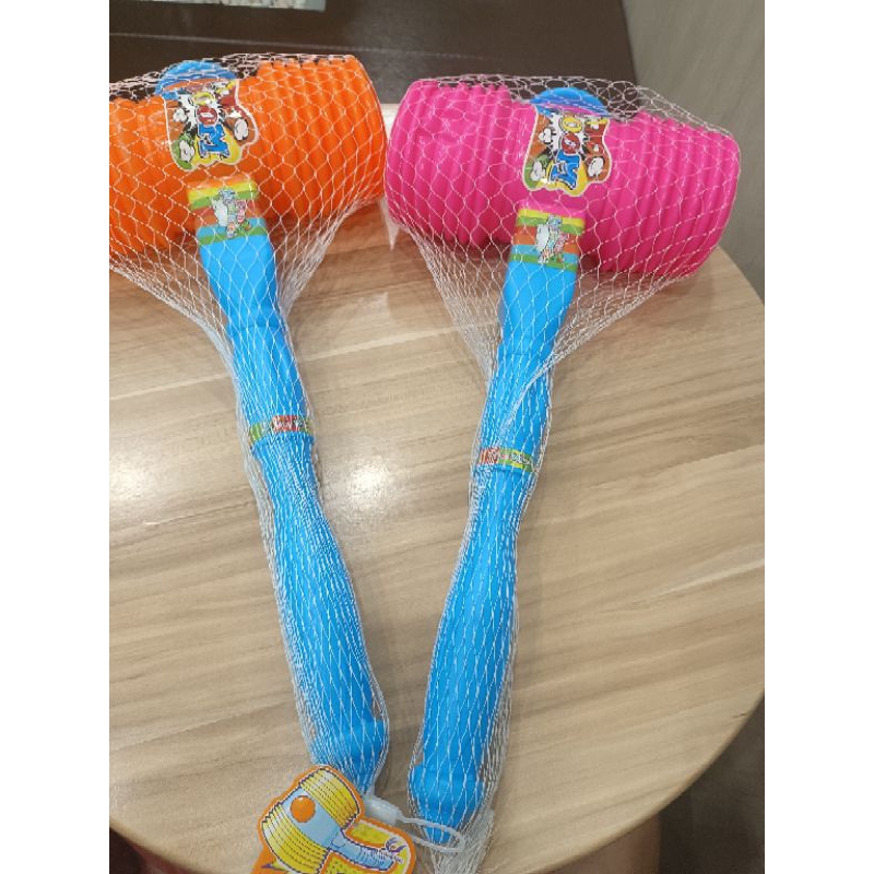 ค้อนปลอม ของเล่นเด็ก ขนาดใหญ่ยักษ์ ตีเสียงดัง (ราคา/1ชิ้น)