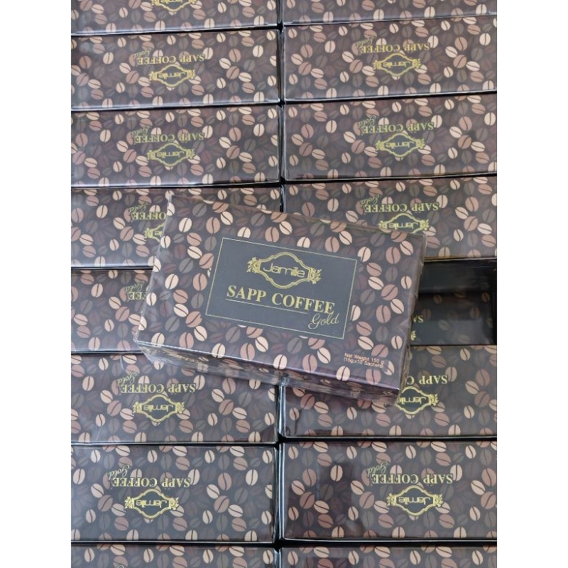 SAPP888 JAMILLE SAPP COFFEE GOLD จามิลี่ แซฟ คอฟฟี่ โกลด์ 10ซอง 15กรัมต่อซอง อย.1010015210346#sapp #