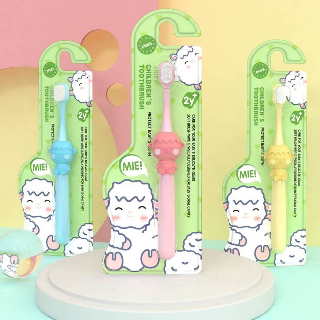 แปรงสีฟันเด็ก การ์ตูนขนนุ่มพิเศษ จับถนัดมือ เหมาะสำหรับเด็ก 2-5 ปี