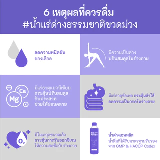Eight Plus เอท พลัส (1 Multi-Pack) เนเชอรัลสปริงอัลคาไลน์วอเตอร์ Natural Spring Alkaline Water