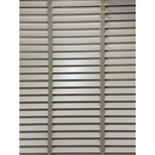 มู่ลี่ไม้ โฟมวูด Foamwood Blinds - A25-11 Ivory Color สีครีม ขนาดใบ 50mm.
