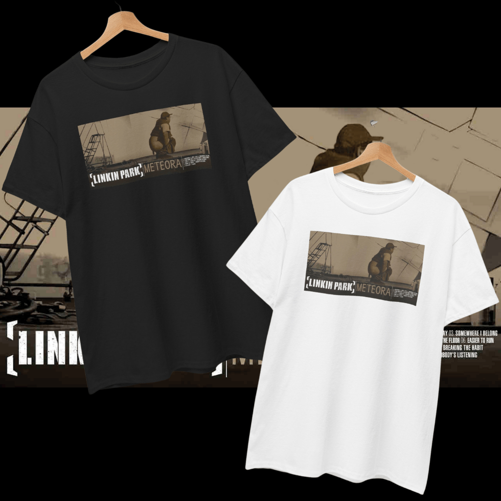 เสื้อยืด Linkin Park Meteora พี่ยัต (Cotton 100%) ⚠️ระวังร้านปลอม⚠️