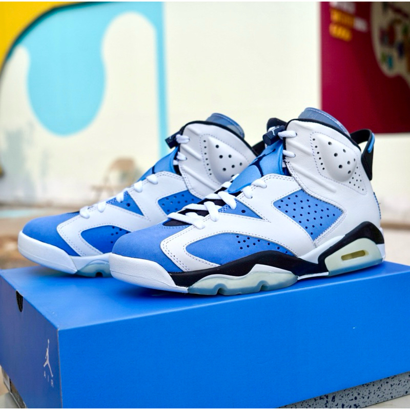 Jordan 6 Retro UNC White