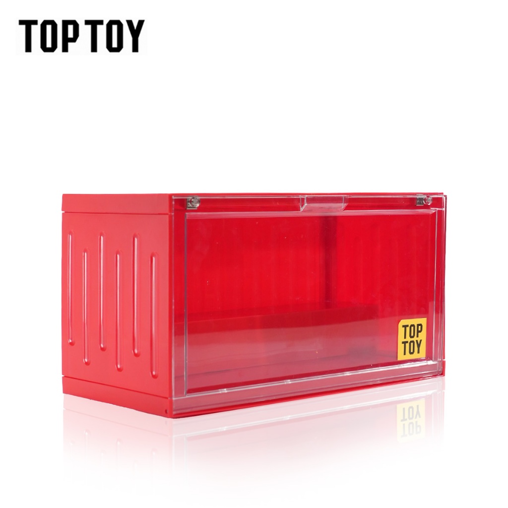 TOPTOY Red Figure Storage Boxกล่องใส่โมเดล ตู้โชว์โมเดล กล่องใส่ โชว์ของเล่น