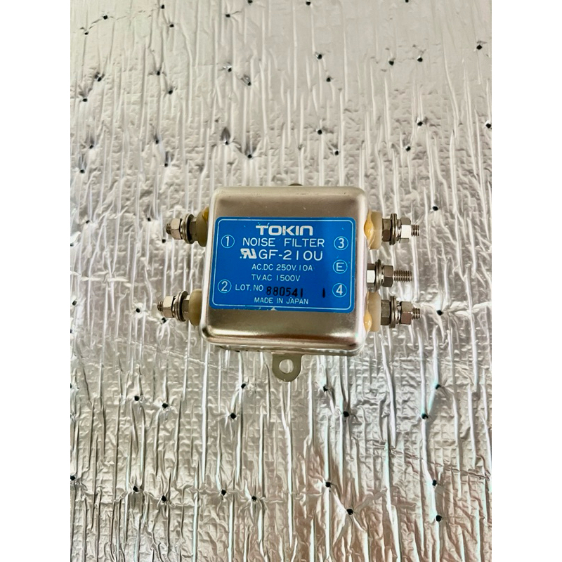 ป้องกันไฟกระชาก TOKIN Noise Filter 250Vac 10A  made in Japan ของใหม่เก่าเก็บ ของแท้ ในไทยพร้อมส่ง Noise Filter 10A