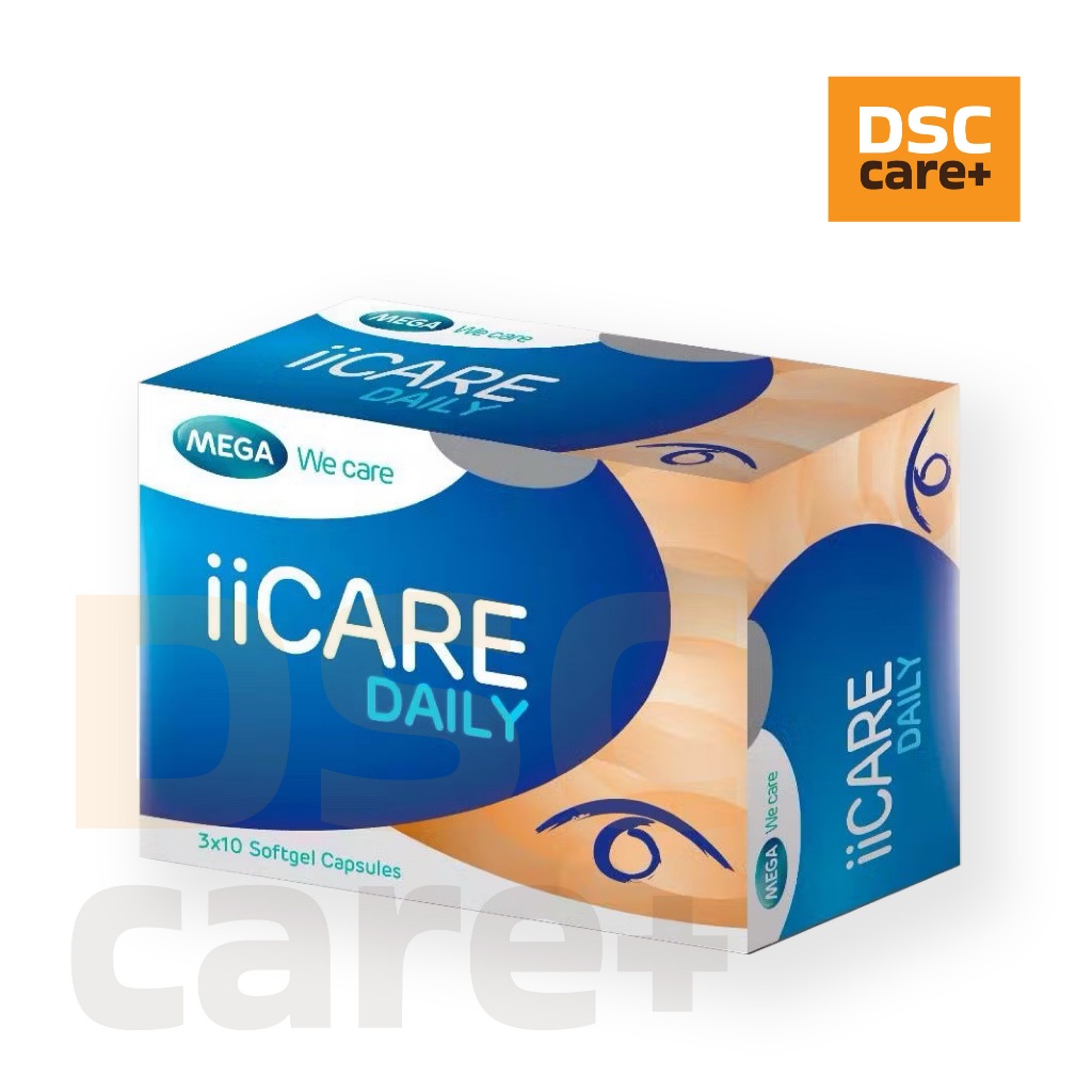 MEGA We care iiCARE DAILY 3x10 Softgel Capsules