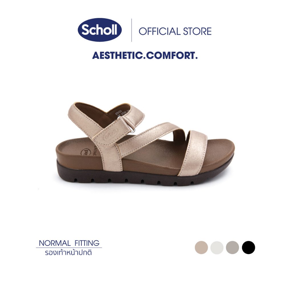 Scholl รองเท้าสกอลล์-เมล่า Mela รองเท้ารัดส้น ผู้หญิง เพื่อสุขภาพเท้า นุ่มสบาย กระจายน้ำหนัก