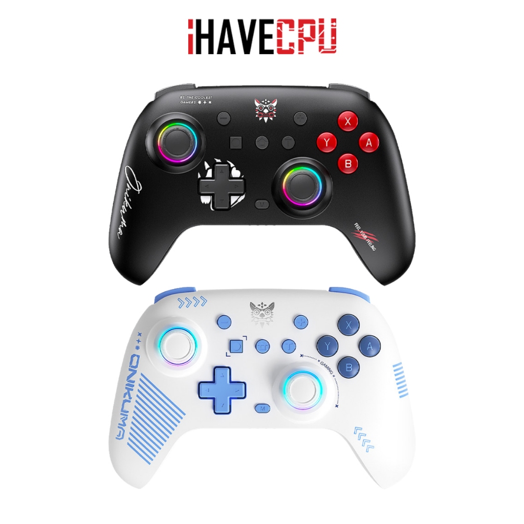 iHAVECPU JOYSTICK (จอยสติ๊ก) ONIKUMA IRUKA GAMING WIRELESS CONTROLLER
