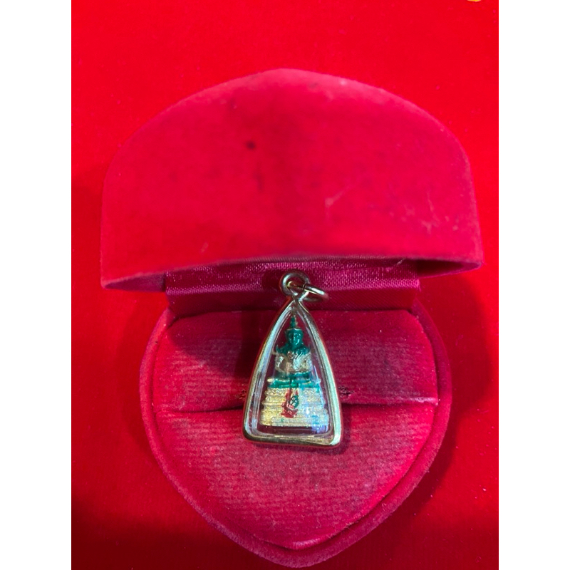 No1318 จี้พระแก้วมรกต พระแก้วมรกตห้อยคอ พระแก้วมรกต 3 ฤดู
