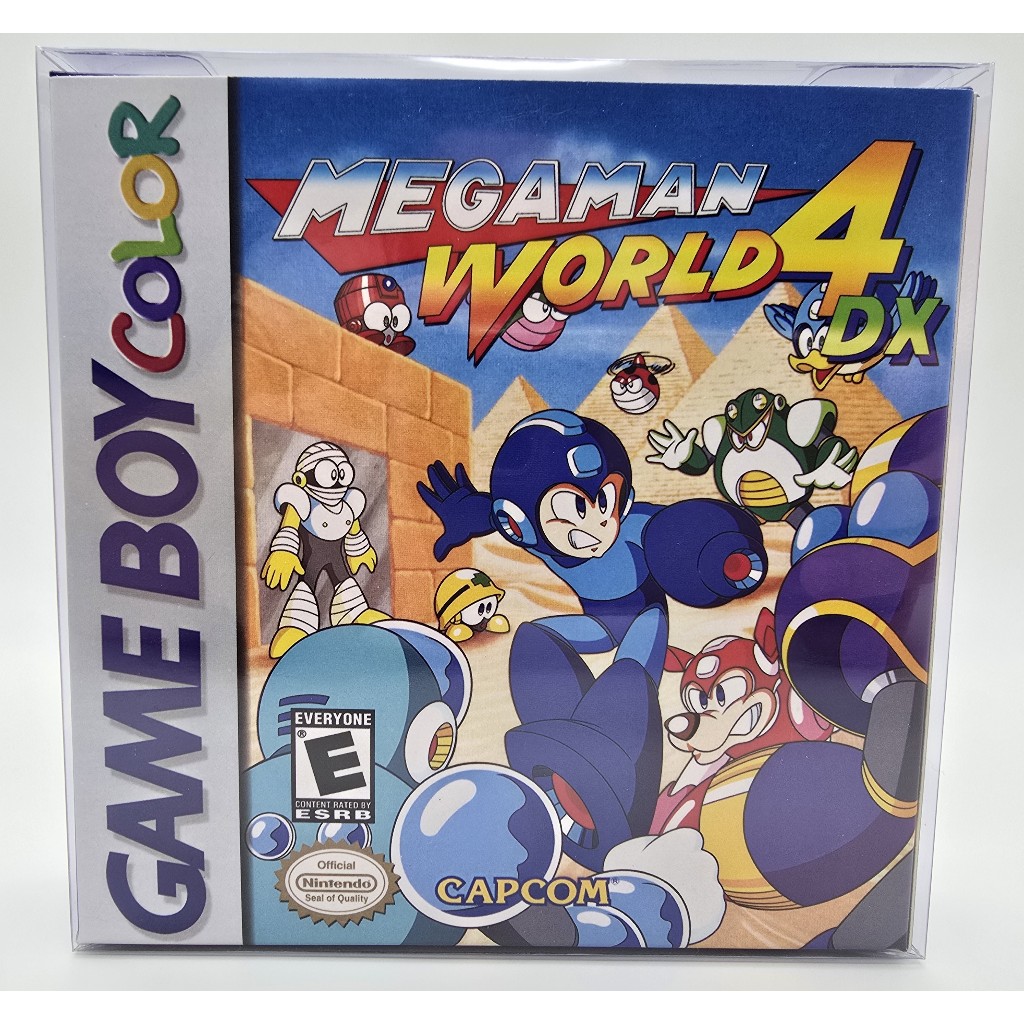 MEGA MAN WORLD 4 DX Gameboy color (Rockman world 4)