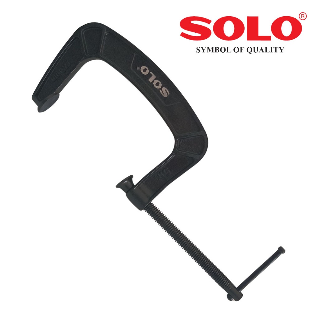 SOLO ปากกาตัวจีโซโล แคลมป์จับชิ้นงาน No.3000 G-Clamp C-Clamp