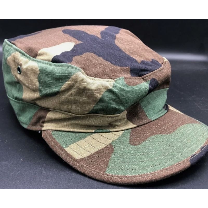 หมวกแก๊ปลายพรางWoodland(BDU Patrol Cap Army Woodland Camo)