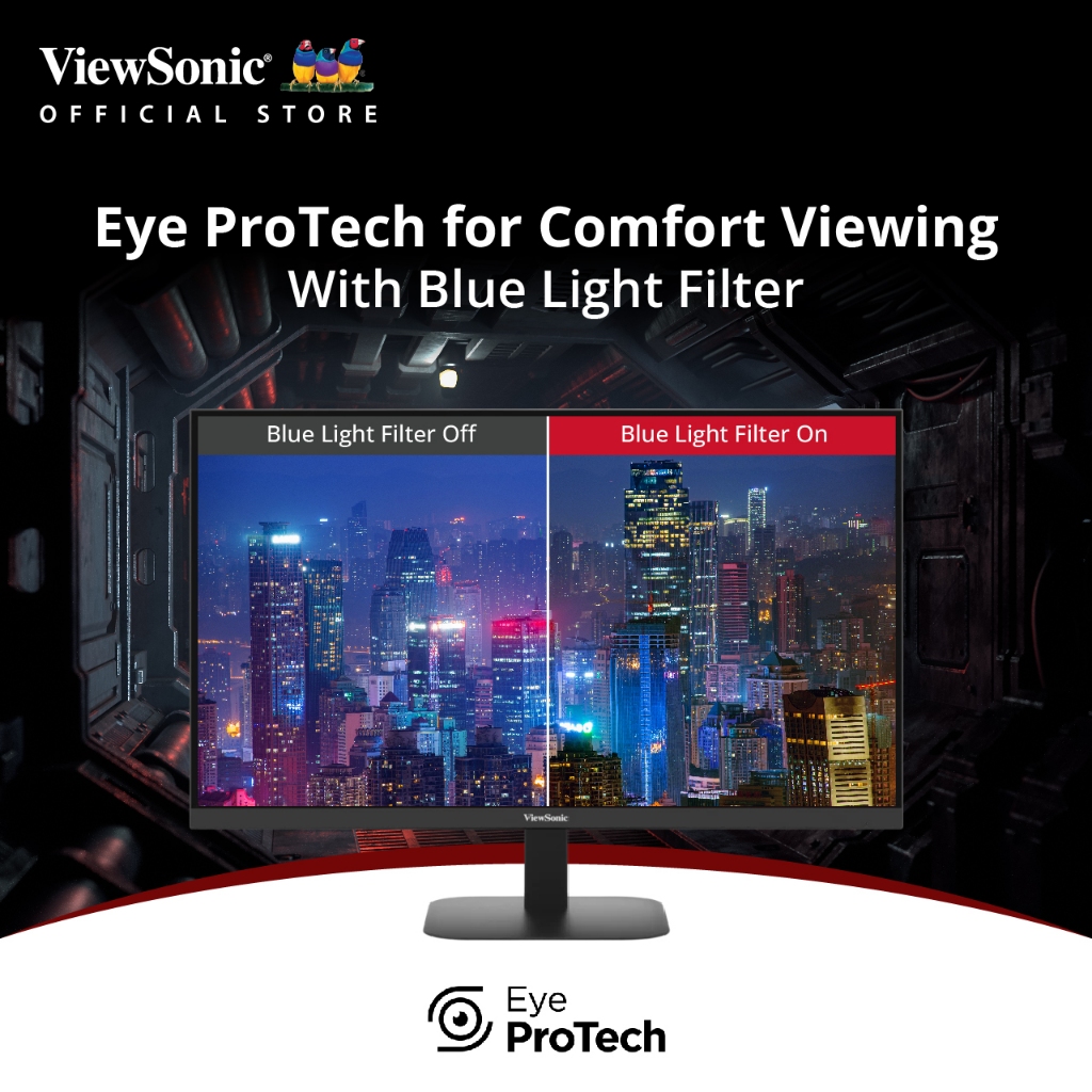 ViewSonic Monitor VA2708-2K-MHD / 27" / 2K QHD IPS / 1 ms (จอมอนิเตอร์)