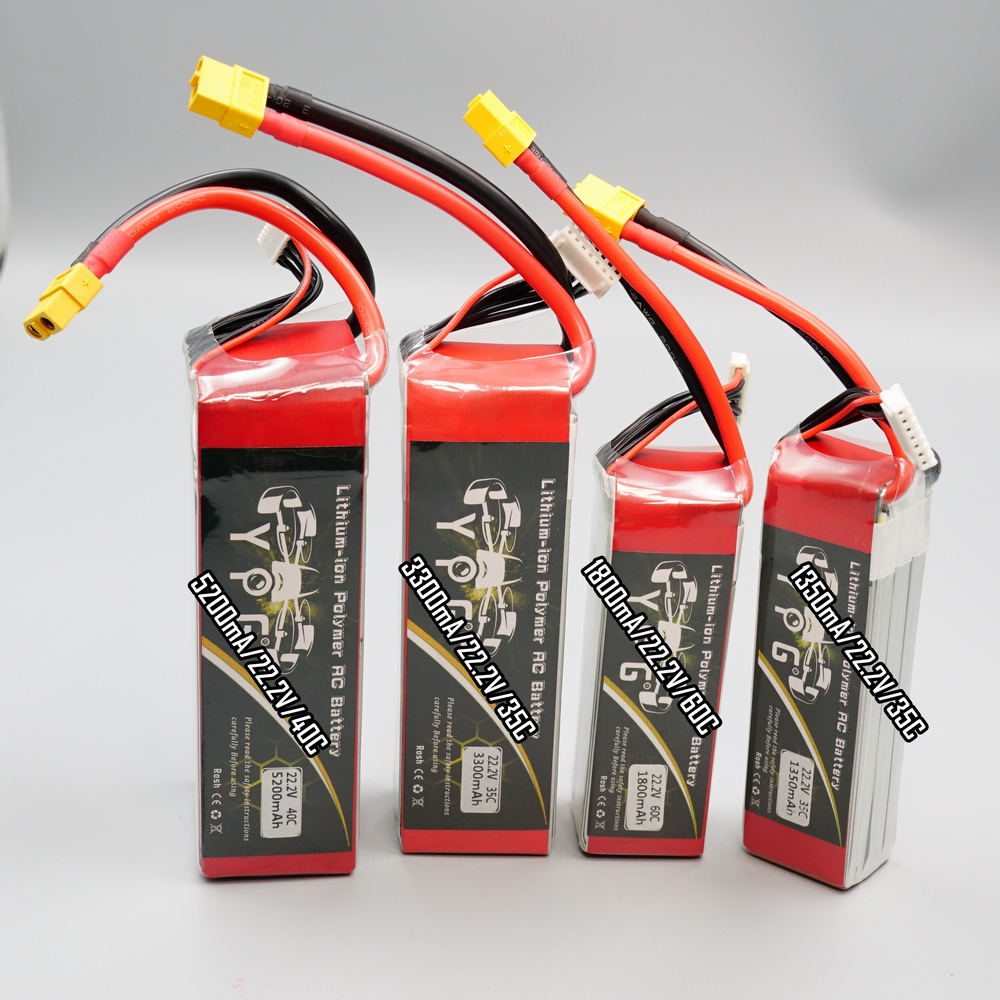 แบตเตอรี่ Battery YPG Lipo 6 Cells