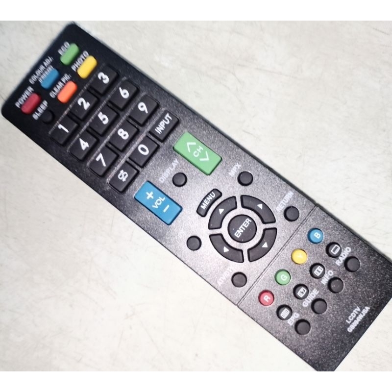 รีโมททีวืสำหรับทีวีLED SHARPืรุ่นGB071WJSAใช้ได้กับทีวีรุ่น2T-C45AD1,2T-C42BD1X, 2T-C42BD8Xและอื่นๆ