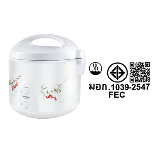 ชาร์ป หม้อหุงข้าวอุ่นทิพย์ ความจุ 1.8 ลิตร รุ่น KS-19ET (คละสี,คละแบบ) SHARP RICE COOKER 1.8 L. #KS-19ET (ASSORTED)